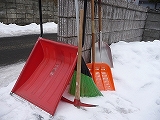 雪かき道具